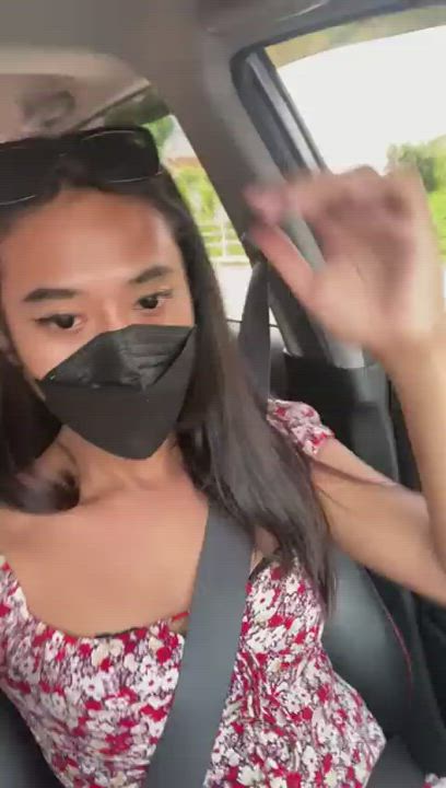 Asian Car Car Sex Cock Teasing Trans gif