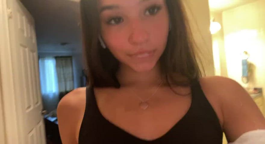 Natural Skinny Teen gif