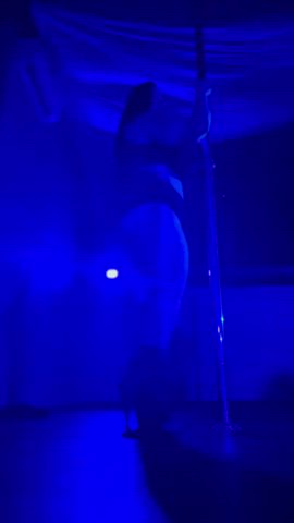 dancing hotwife pole dance gif