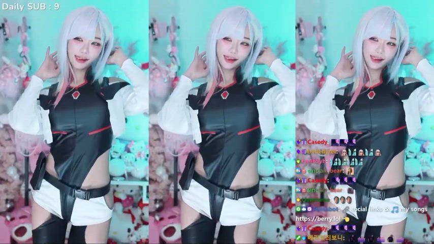 asian cosplay dance dancer dancing korean sexy gif