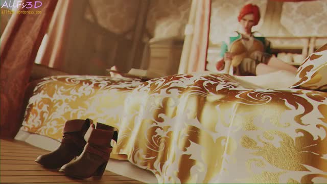 Triss sexy feet and handjob