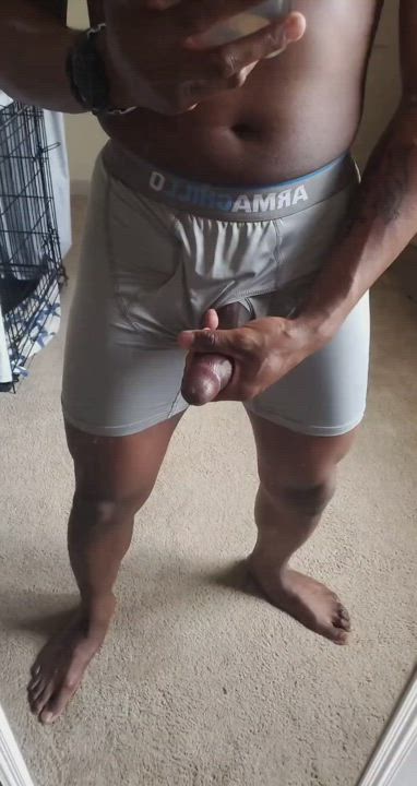 BBC Big Dick Solo gif