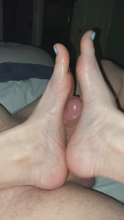 Foot Fetish Footjob Toes Porn GIF by toessolesandholes