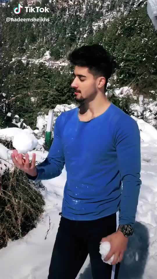  #snow #random #fun #tiktok @tiktok_india