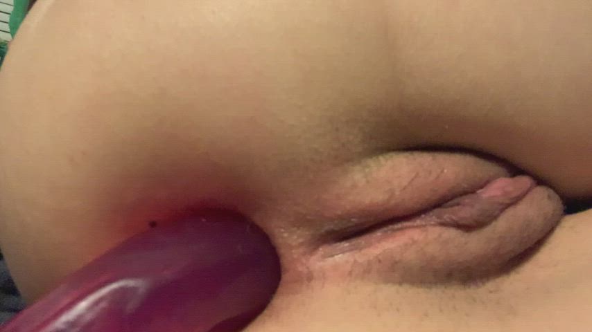 Anal Dildo Gape gif