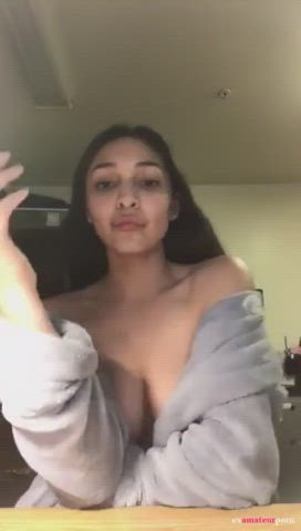 ass big tits cumshot gif