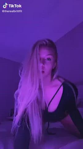 big ass blonde blowjob pov pawg tiktok white girl gif