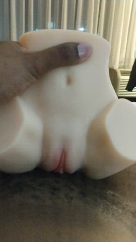 Cock Fleshlight Masturbating gif