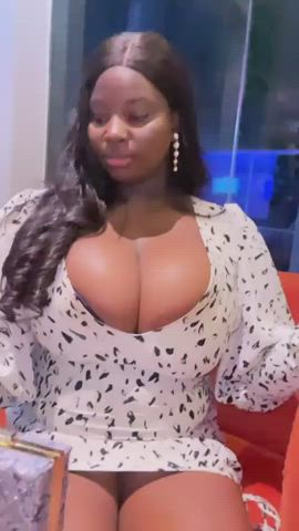 big tits boobs busty ebony huge tits natural tits tits gif