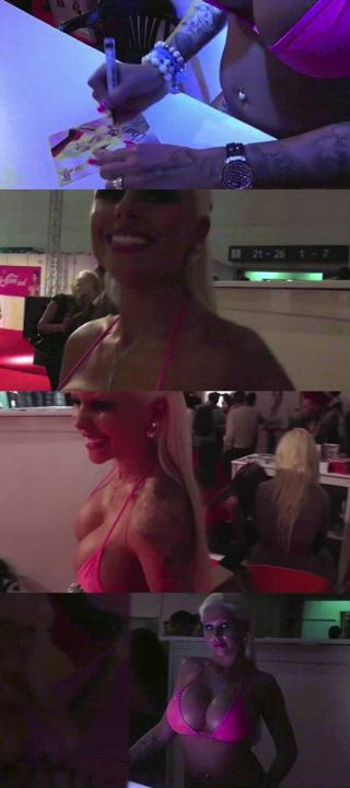 Big Tits Bikini Blonde German Real Sexi Barbie Tattoo gif