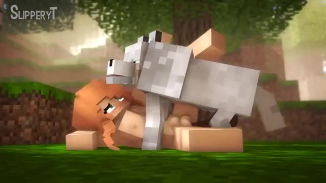 3310406 - Amber Minecraft SlipperyT Wolf animated sound webm