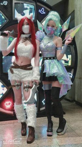 asian cosplay cute japanese korean gif