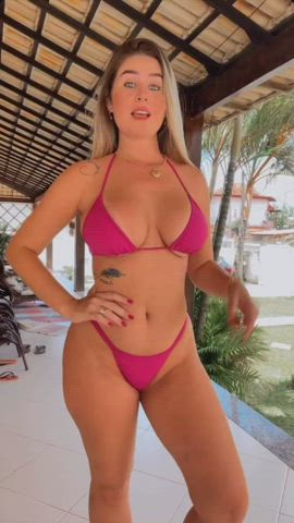 Big Tits Brazilian TikTok Porn GIF