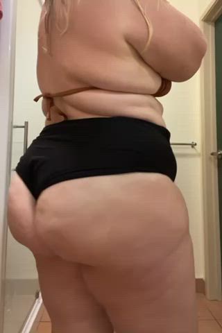 Ass BBW Swimsuit gif