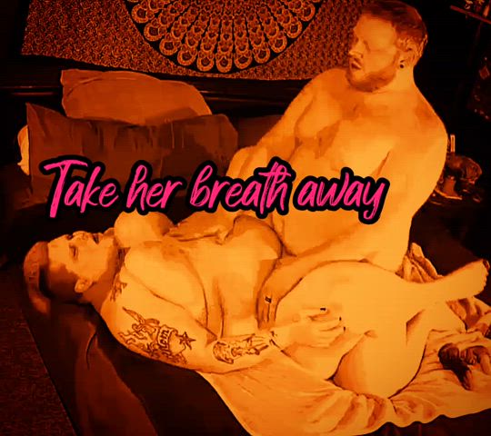 bbw bouncing tits breath play choking fansly milf mature real couple sex wife horny-cougars