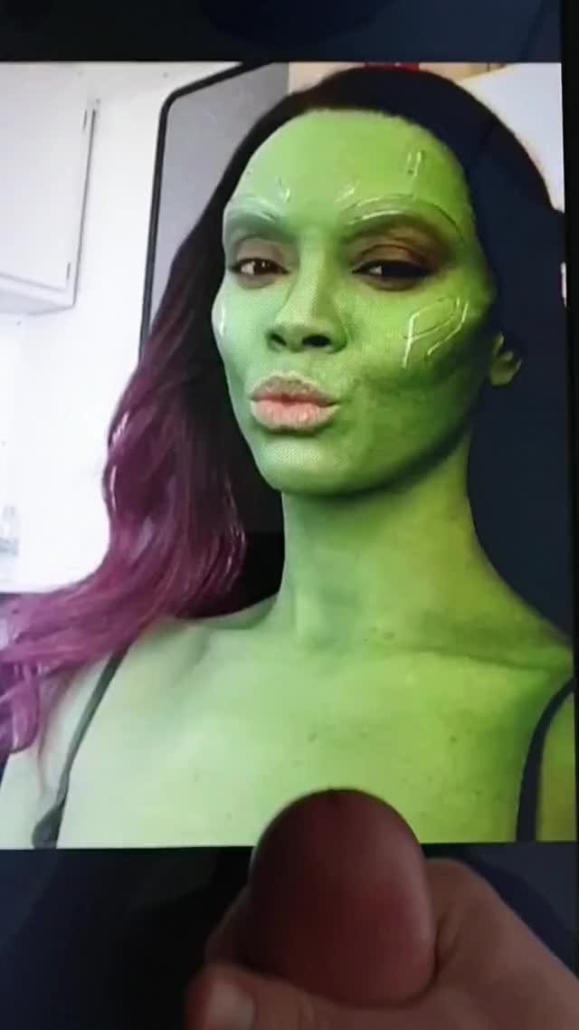 Zoe Saldana as Gamora