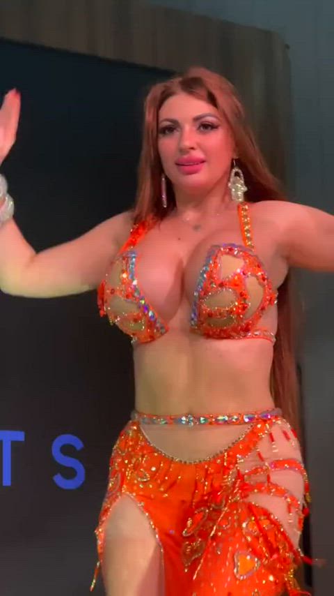 beautiful belly dancer