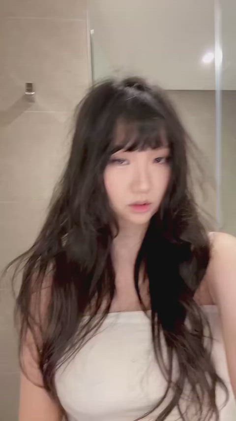 asian brunette vietnamese gif