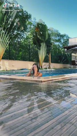 Ass Bikini Jiggling POV Slow Motion Thong TikTok gif