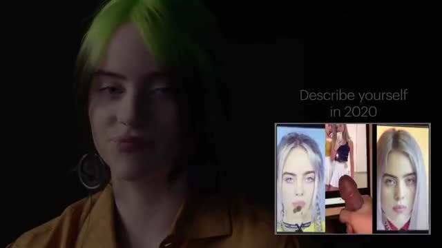 Billie Eilish Reacto to her cum tributes