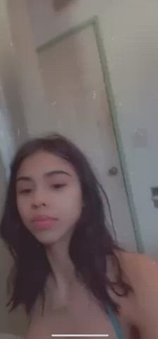 Cock Cum Cumshot Cute Facial Freaks Homemade Latina Pretty gif