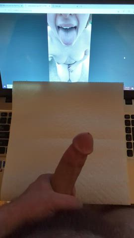 big dick cumshot tribute gif