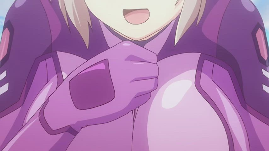 Big Tits Bodysuit Bouncing Tits Hentai gif