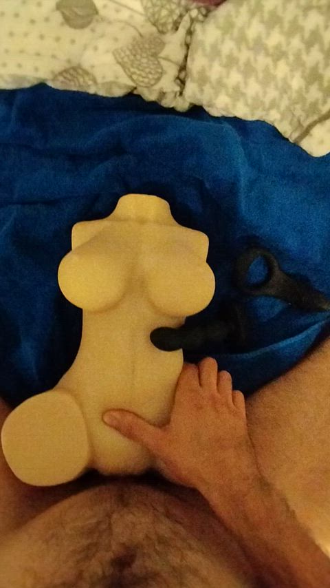 Showing of my Lovense Toys while fucking my Cumdump