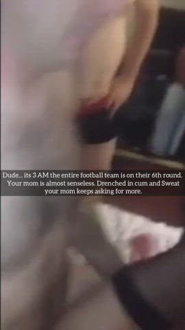 Bullies send Snaps of Gangbanging my Mom part[4/4]