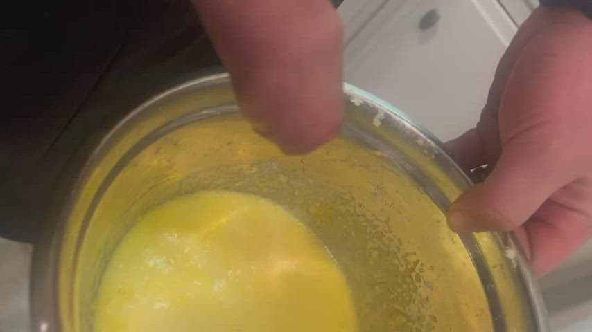 cum food fetish piss gif