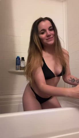 bikini facial hotwife onlyfans petite tiktok gif