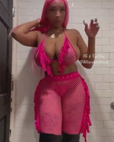 big ass big tits stripper gif