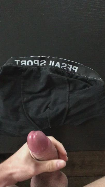 Cum Cumshot Gay Underwear gif