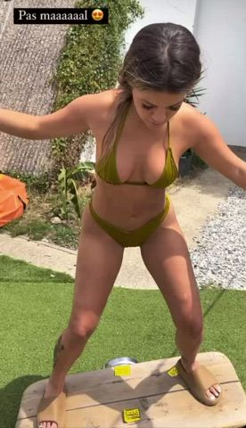 Big Tits Bikini Isabella gif
