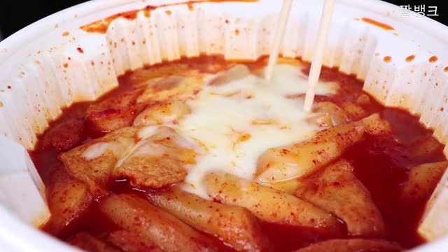 제인_엽기떡볶이 중국당면 리얼사운드 먹방-1