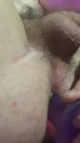 Loud anal play ft. My own cum as lube 🤤