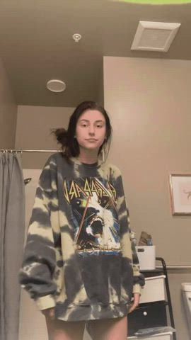 big tits teen tiktok gif