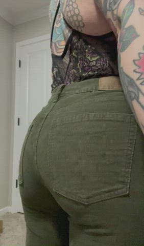 ass pawg striptease gif