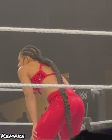 big ass ebony thick wrestling gif