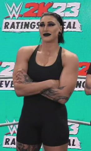 alt big tits goth huge tits muscles muscular girl natural tits tattoo tits wrestling