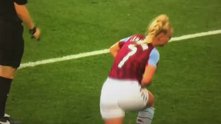 big ass blonde fitness sport thick gif