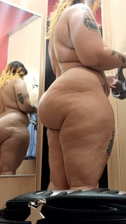 BBW fat ass