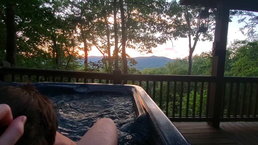 Not a bad way to end the day [mf]