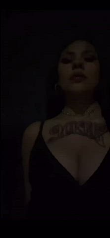 boobs busty cleavage dontslutshame halloween gif