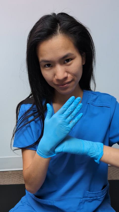 latex gloves medical medical fetish med-fet gif