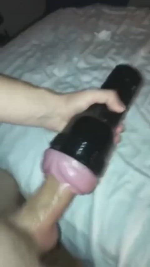 big dick cum cumshot fleshlight jerk off male masturbation masturbating solo bwc