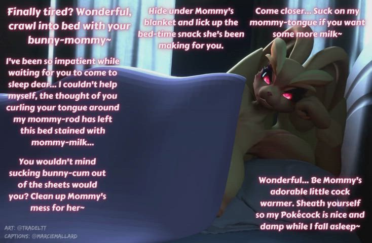 Tuck yourself in with your Lopunny Mommy~ [Futanari] [POV] [Furry] [Mommydom] [Video]