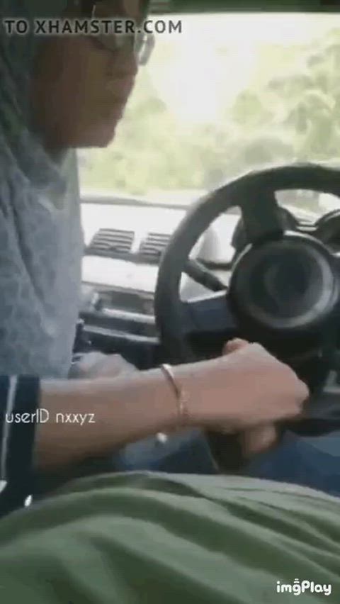 blowjob car pov gif