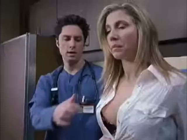 Sarah chalke boob poked