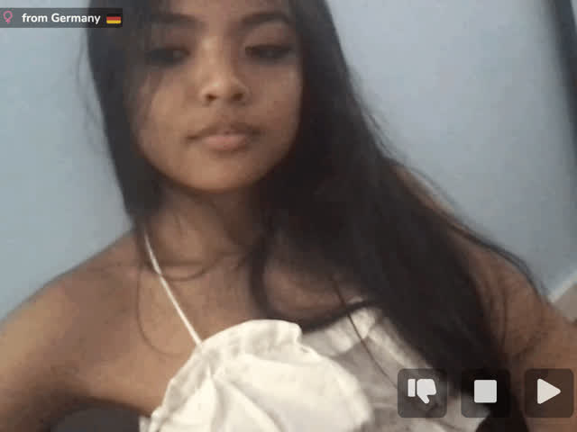 Asian Cute Dress Filipina Tits Tongue Fetish gif